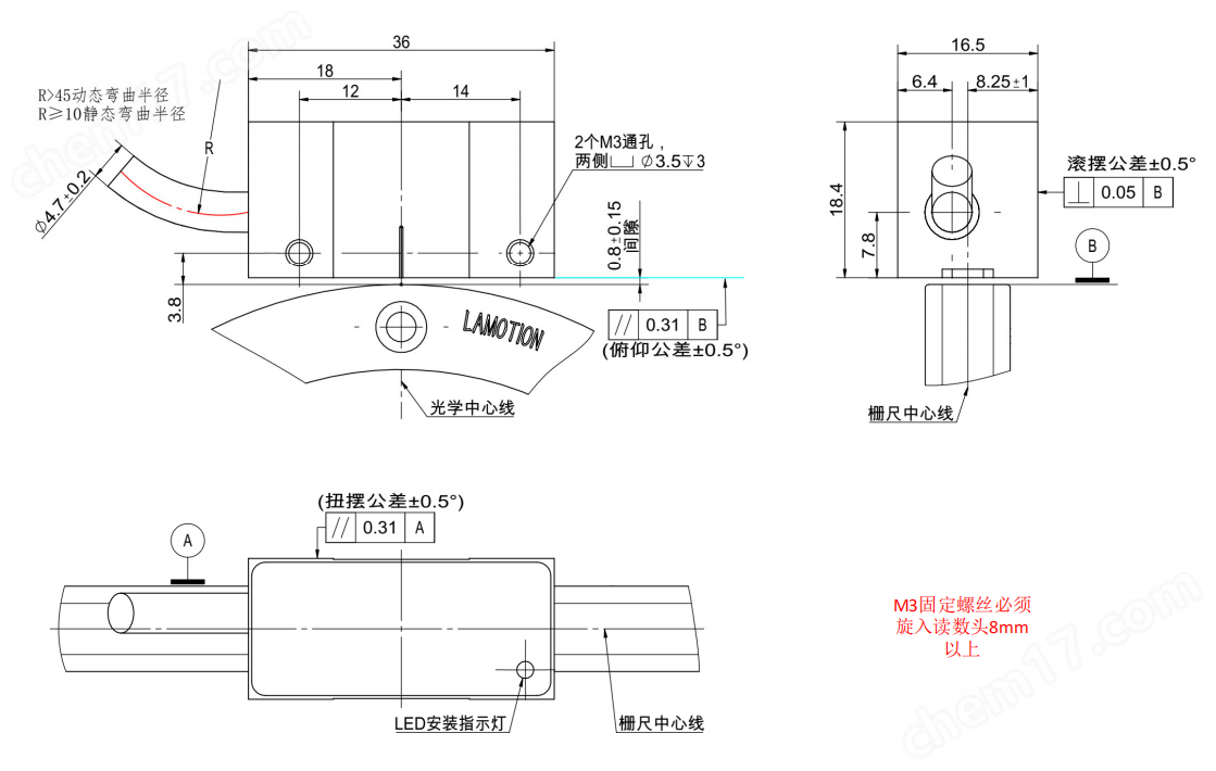 松下协议光栅尺/圆光栅